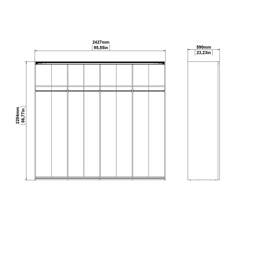 TVILUM Firenze sk�p 242 cm.