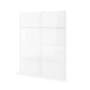 TVILUM Firenze skjutd&ouml;rr f&ouml;r 182 cm garderob - Paket