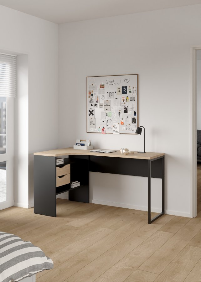 TVILUM Function Plus skrivbord med 2 l�dor - Parcel