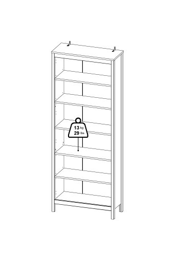 TVILUM Madrid Bokhylle - Pakke