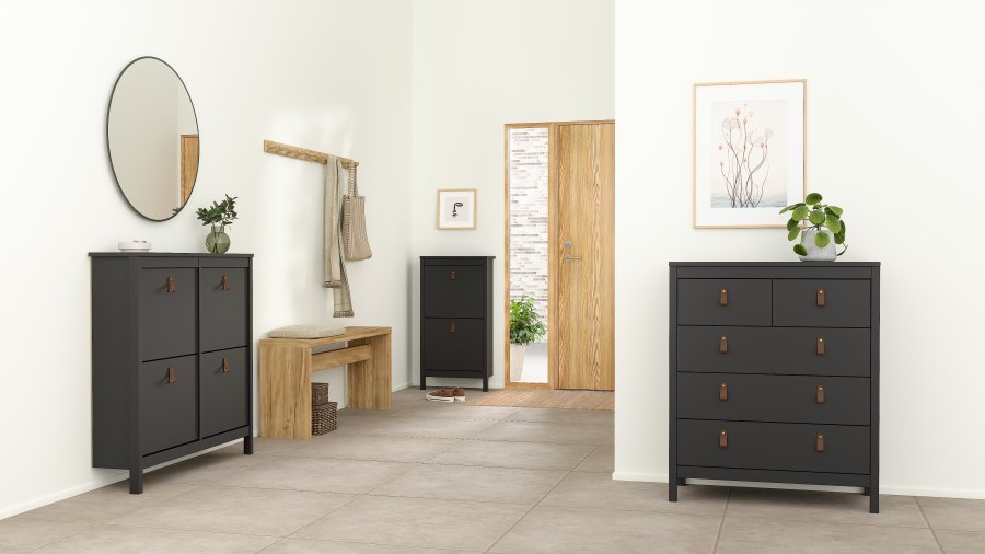 TVILUM Madrid Skosk�p 2 g�ngj&auml;rnsd&ouml;rrar - Parcel