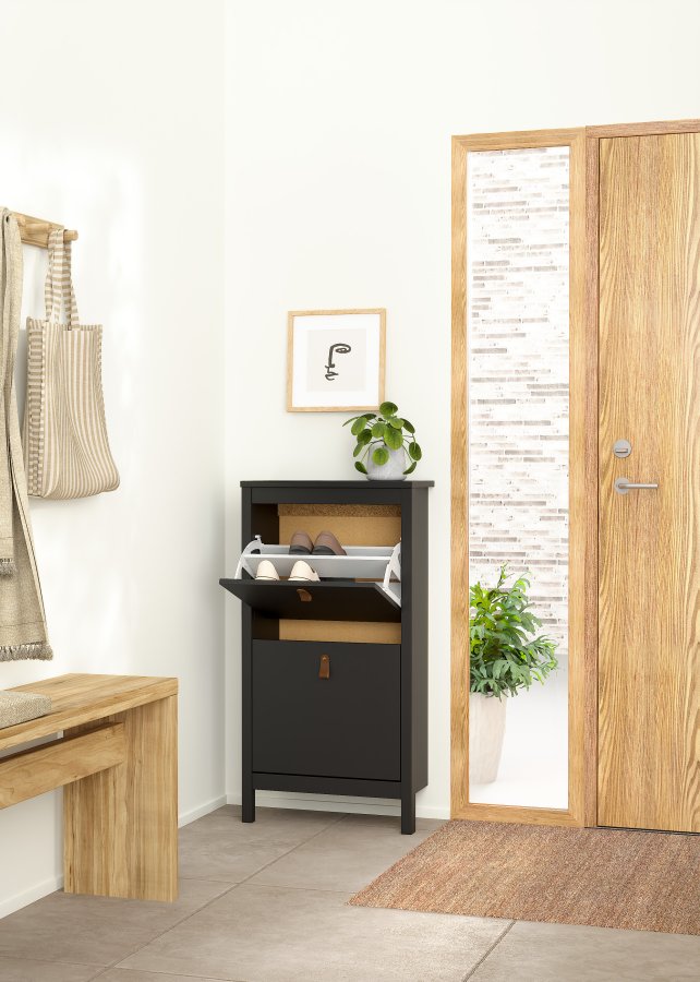 TVILUM Madrid Skosk�p 2 g�ngj&auml;rnsd&ouml;rrar - Parcel