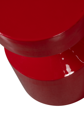 WOOOD Ferry sidebord metall r�d