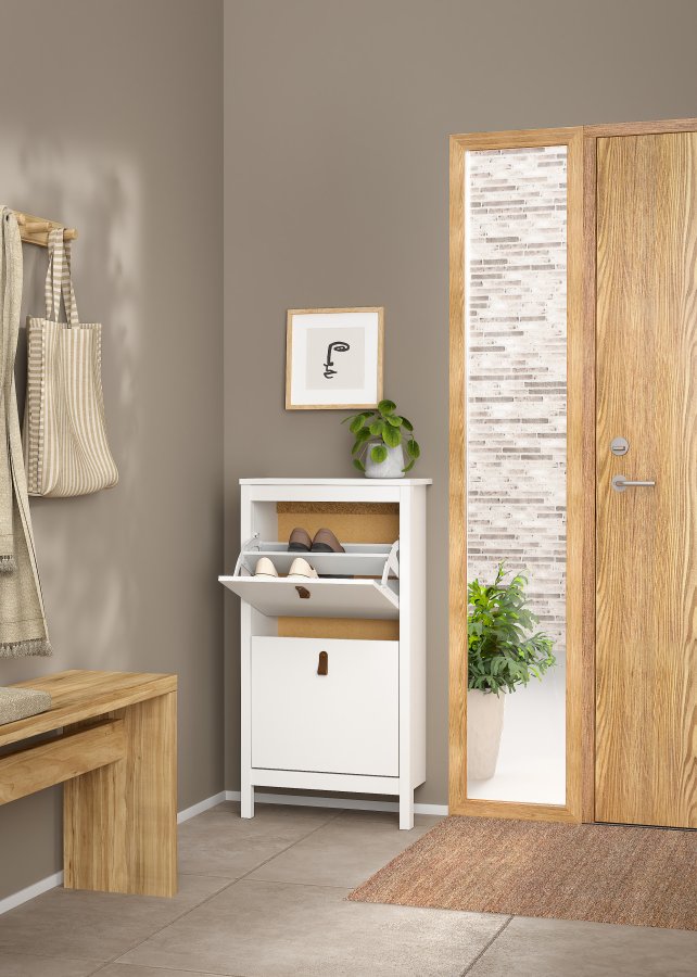 TVILUM Madrid Skosk�p 2 g�ngj&auml;rnsd&ouml;rrar - Parcel