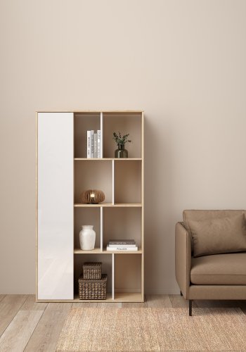 TVILUM Maze bokhylle med 1 d�r - Parcel