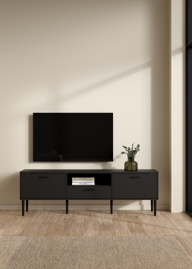 TVILUM Media TV-m�bel med 2 l�ger + 1 skuffe - Parcel