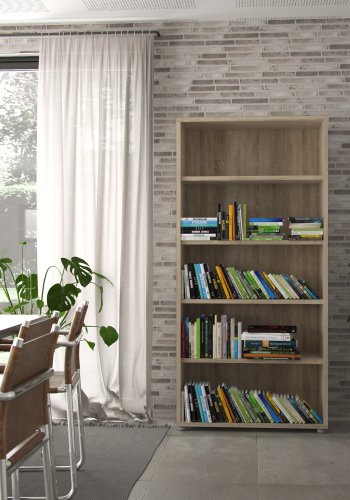 TVILUM Prima bokhylle med 4 hyller - Parcel