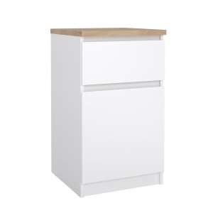 TVILUM Naia Nattbord 1 d�r + 1 skuff - Pakke