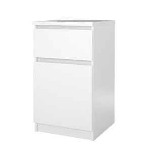 TVILUM Naia Nattbord 1 d�r + 1 skuff - Pakke