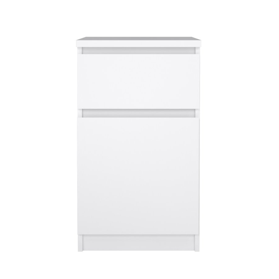 TVILUM Naia Nattbord 1 d�r + 1 skuff - Pakke