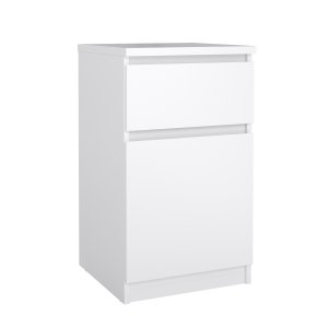 TVILUM Naia Nattbord 1 d�r + 1 skuff - Pakke