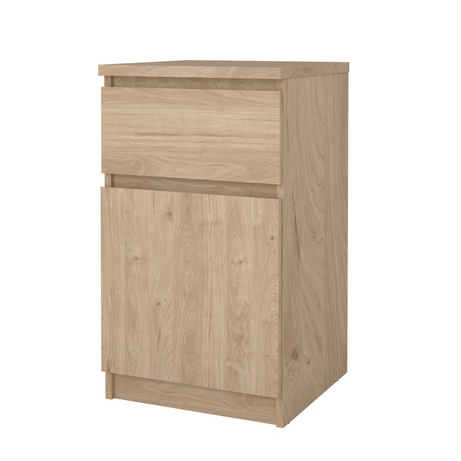 TVILUM Naia Nattbord 1 d�r + 1 skuff - Pakke