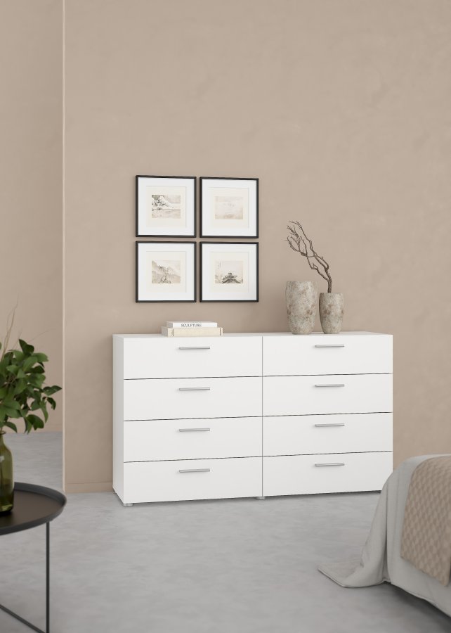 TVILUM Pepe dobbel kommode med 8 skuffer