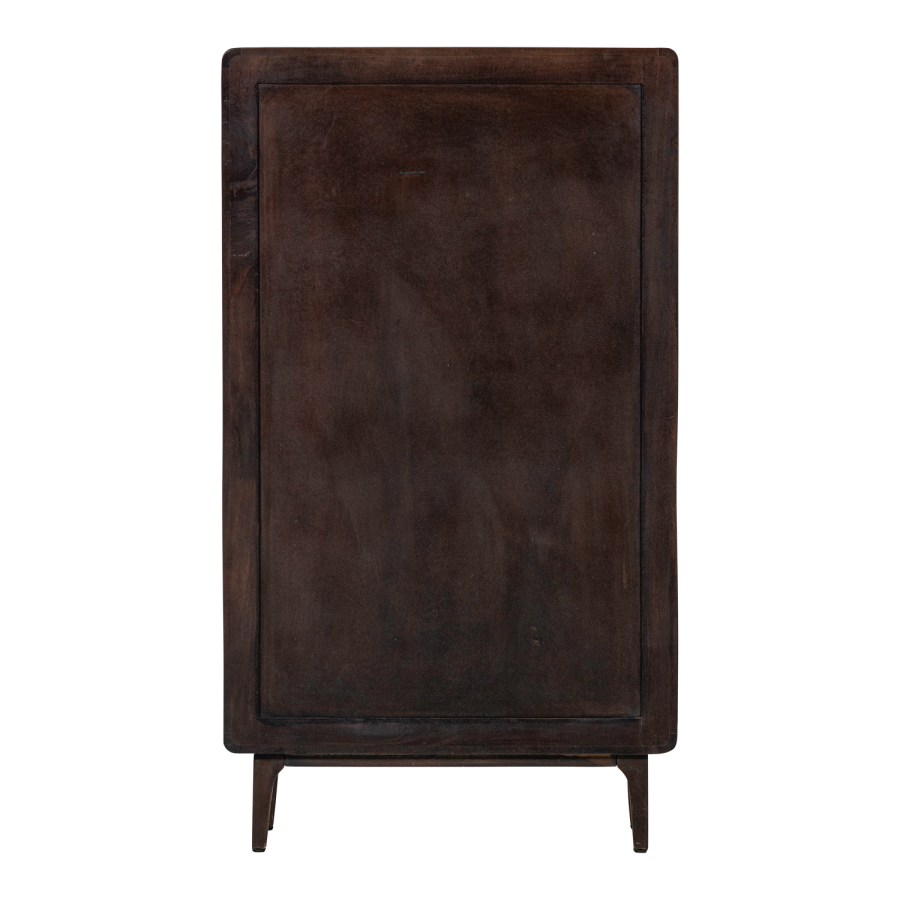 TRE Liya 2-d�rs skap Mangotre M�rk brun