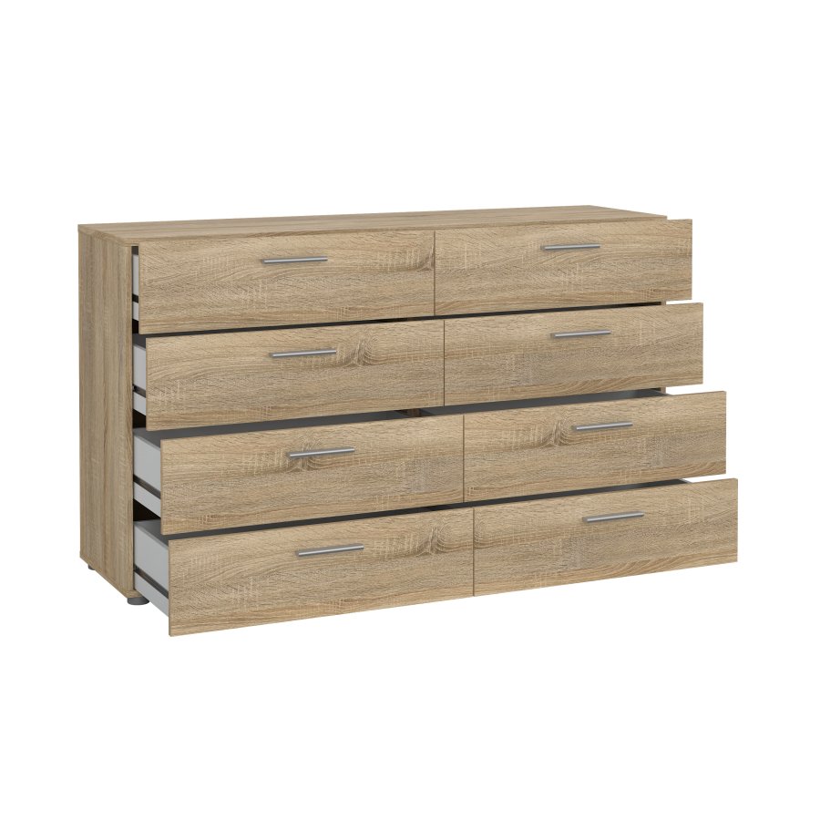 TVILUM Pepe dobbel kommode med 8 skuffer