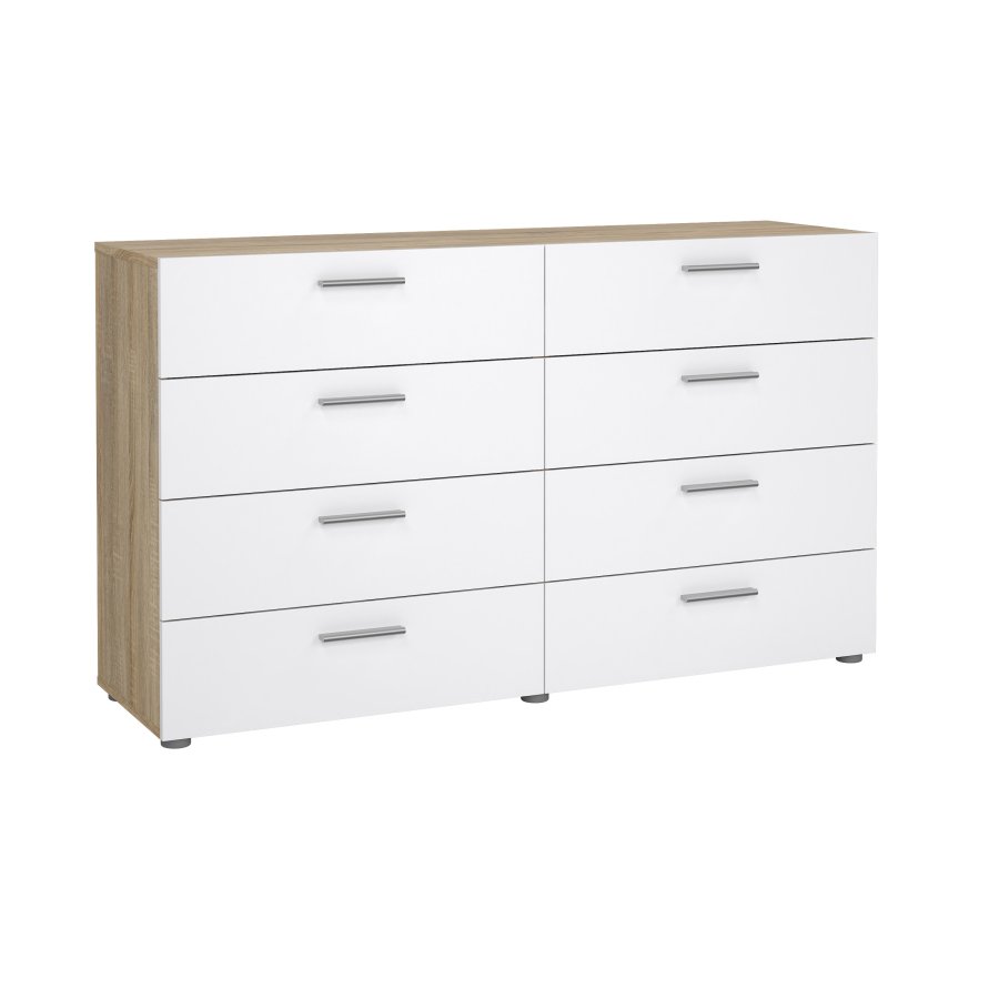 TVILUM Pepe dobbel kommode med 8 skuffer