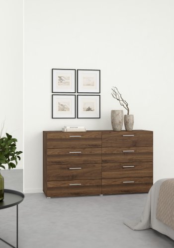 TVILUM Pepe dobbel kommode med 8 skuffer