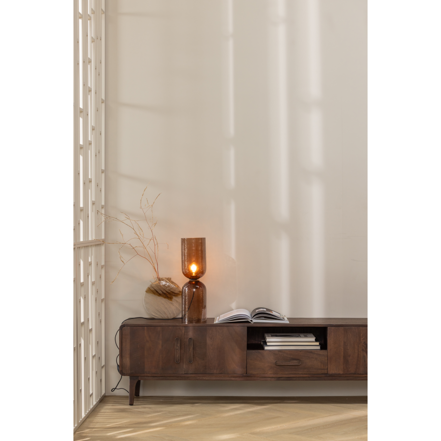 WOOOD Liya TV-enhet 200 Cm Mango Tre M�rk Brun