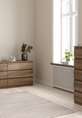 TVILUM Naia Dubbelbyr� med 6 l�dor