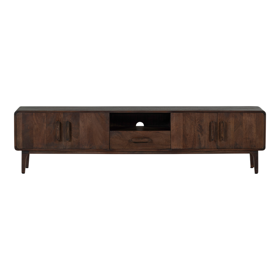 WOOOD Liya TV-enhet 200 Cm Mango Tre M�rk Brun