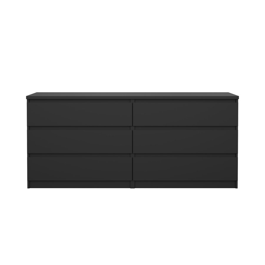 TVILUM Naia dobbel kommode med 6 skuffer