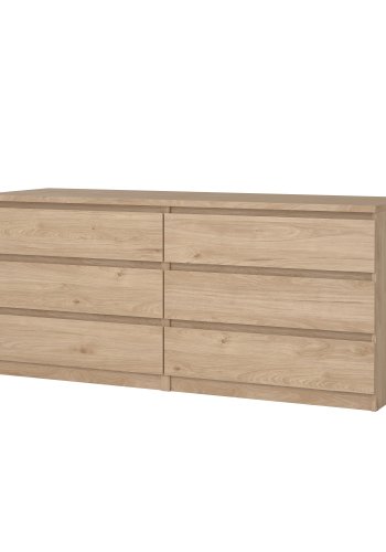 TVILUM Naia Dubbelbyr� med 6 l�dor