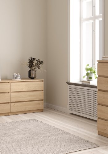 TVILUM Naia Dubbelbyr� med 6 l�dor