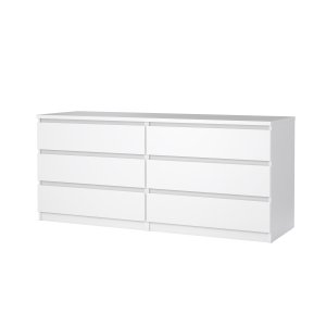 TVILUM Naia dobbel kommode med 6 skuffer
