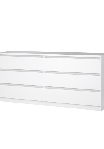 TVILUM Naia Dubbelbyr� med 6 l�dor