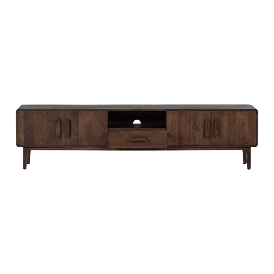 WOOOD Liya TV-enhet 200 Cm Mango Tre M�rk Brun