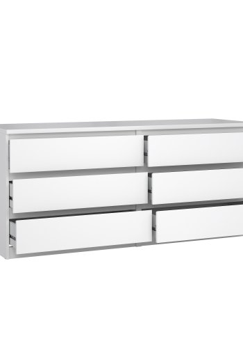 TVILUM Naia dobbel kommode med 6 skuffer