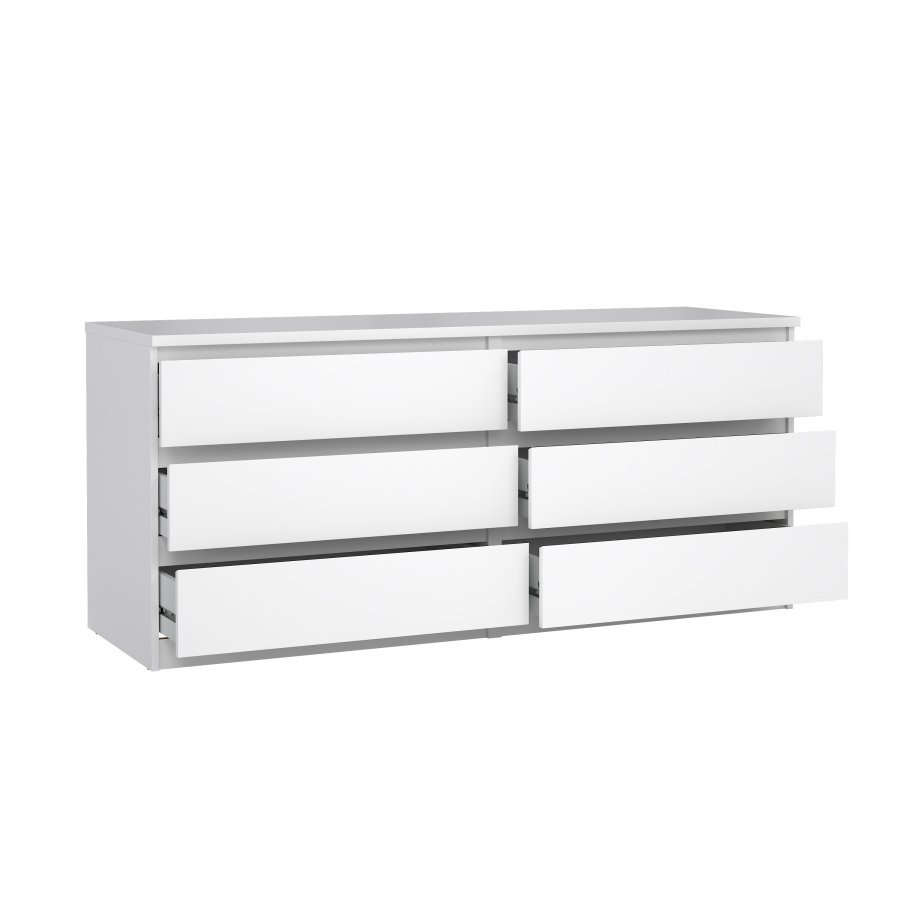 TVILUM Naia dobbel kommode med 6 skuffer