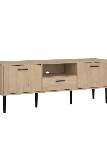 TVILUM Media TV-sk�p med 2 d�rrar + 1 l�da - Parcel