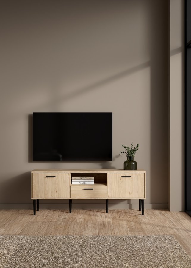 TVILUM Media TV-m�bel med 2 l�ger + 1 skuffe - Parcel