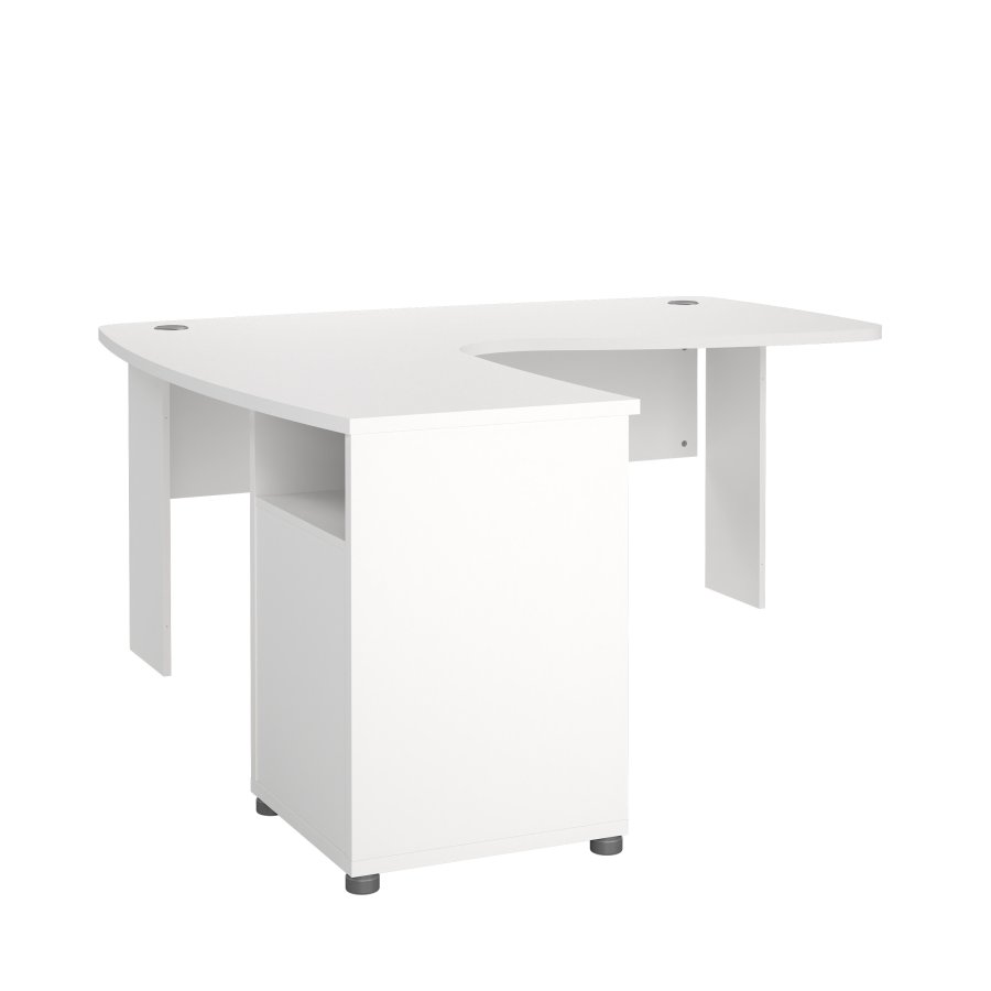 TVILUM Prima hj�rnebord med skab - Parcel