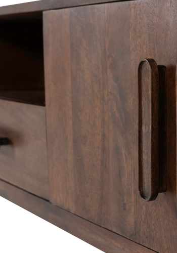 WOOOD Liya TV-enhet 200 Cm Mango Tre M�rk Brun