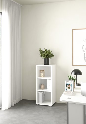 TVILUM Prima bokhylle med 2 hyller - Parcel