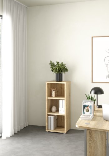 TVILUM Prima bokhylle med 2 hyller - Parcel