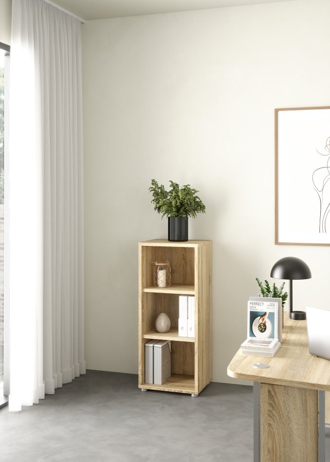 TVILUM Prima bokhylle med 2 hyller - Parcel