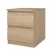 TVILUM Naia nattbord med 2 skuffer