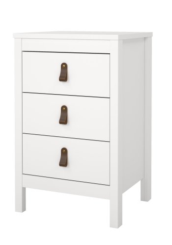 TVILUM Madrid Nattduksbord med 3 l�dor - Parcel