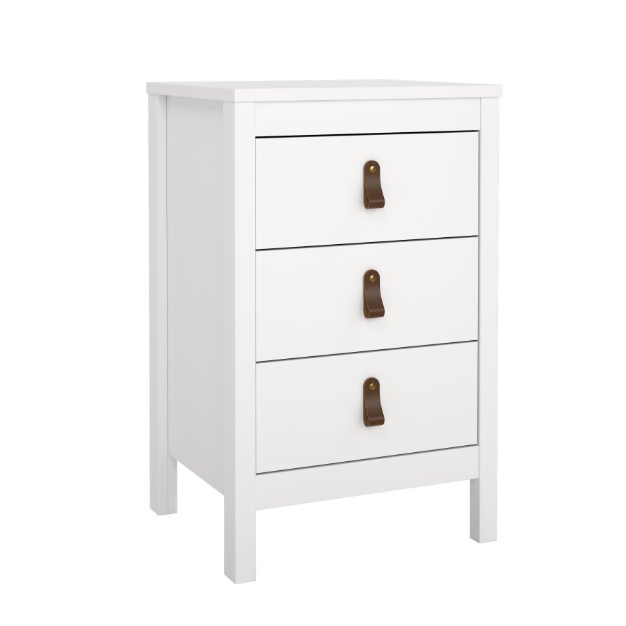 TVILUM Madrid nattbord med 3 skuffer - Parcel