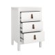 TVILUM Madrid nattbord med 3 skuffer - Parcel