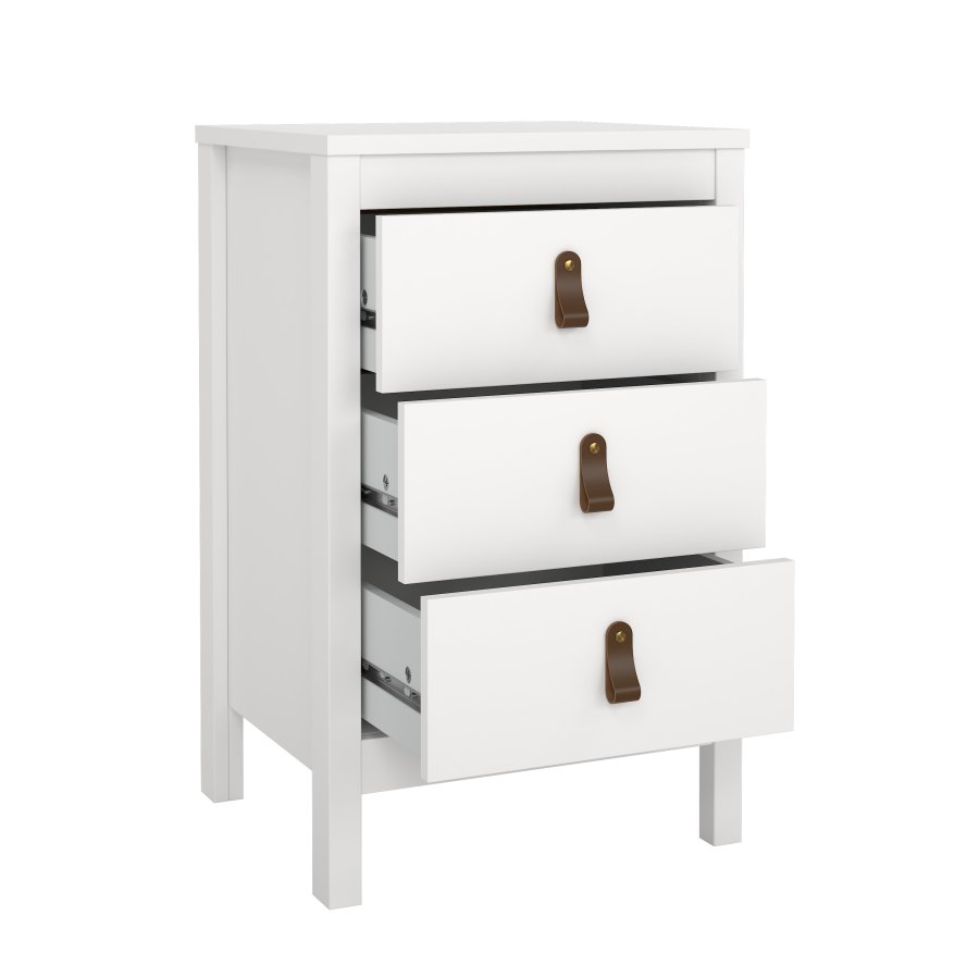 TVILUM Madrid nattbord med 3 skuffer - Parcel