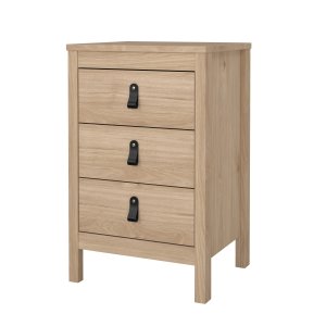 TVILUM Madrid nattbord med 3 skuffer - Parcel