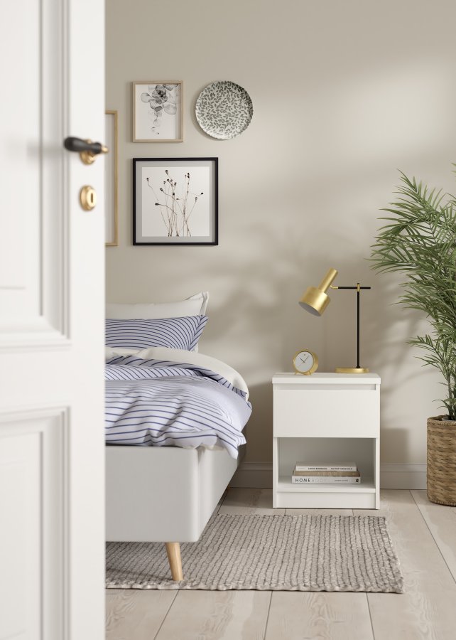 TVILUM Naia Nattbord 1 skuff - Pakke