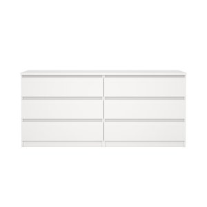 TVILUM Naia Dubbelbyr� med 6 l�dor - Parcel