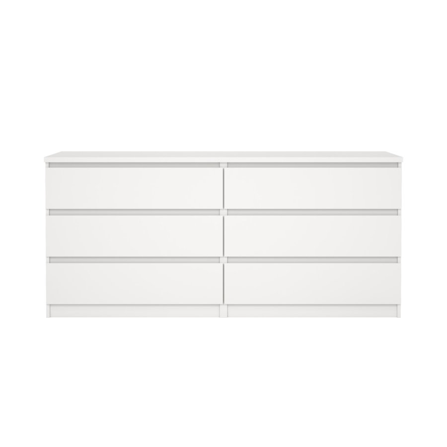 TVILUM Naia dobbel kommode med 6 skuffer - Parcel