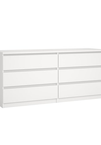 TVILUM Naia Dubbelbyr� med 6 l�dor - Parcel