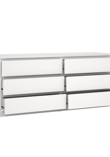 TVILUM Naia dobbel kommode med 6 skuffer - Parcel